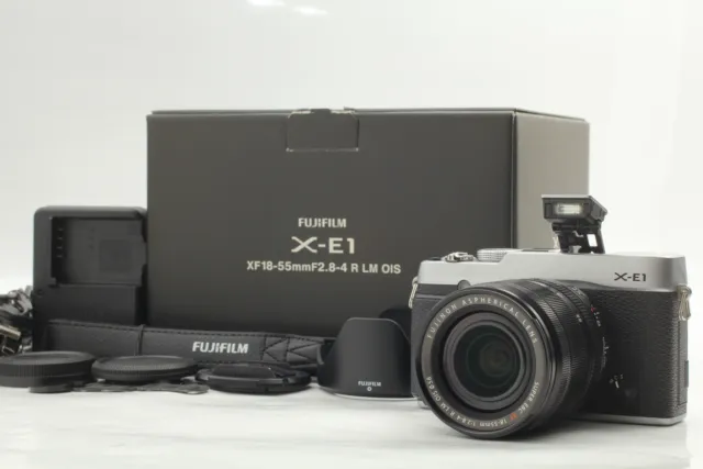 [N.MINT in Box] Fujifilm X-E1 Fujinon Camera XF 18-55mm f/2.8-4 R LM OIS JAPAN
