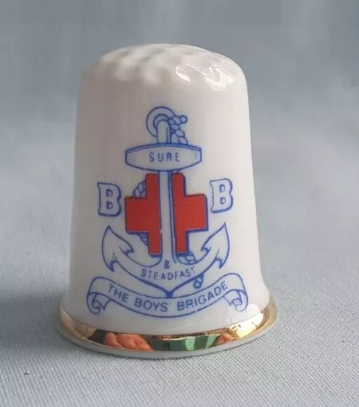 Bone China Thimble - The Boys Brigade