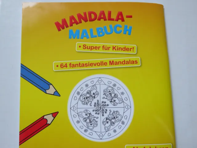 Mandala – Malbuch Super für Kinder 64 fantasievolle Mandalas Malen Zeichnen-Spaß 2