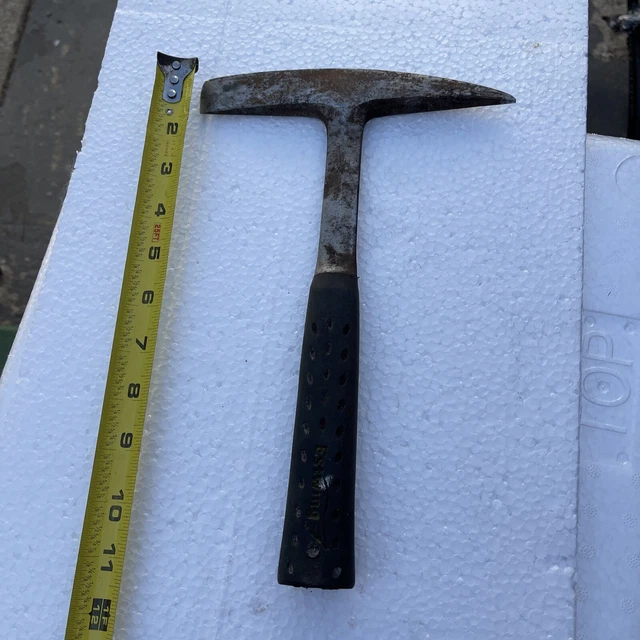Vintage ESTWING Rock Pick Hammer USA E3-WG  11x7” Blue