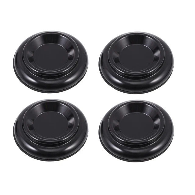 4 Pcs Klare Bodenmatte Anti-Noise-Klaviernachlauf Klaviermatte Schutzfilm
