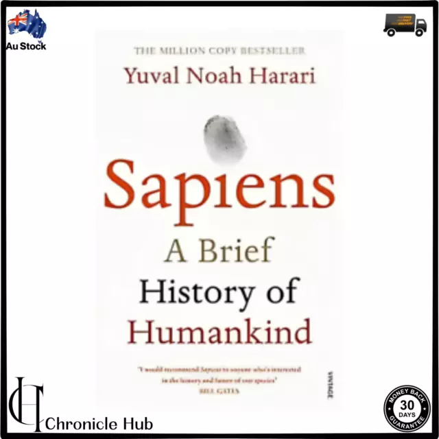 Sapiens: A Brief History of Humankind by Yuval Noah Harari BRANDNEW PAPERBACK