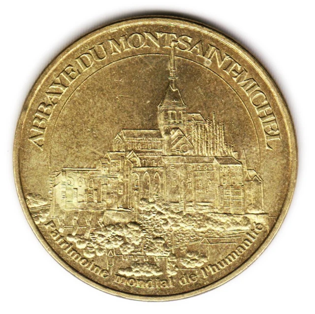Médaille ABBAYE DU MONT SAINT MICHEL - 2010 - FRANCE - MdP - jeton touristique