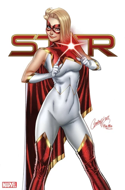 Star 1 J Scott Campbell Variant Nm From Captain Marvel