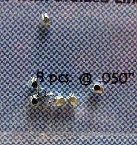 Detail-Master Combination Fitting #4 (8pc) - Plastic Model Vehicle Accessory