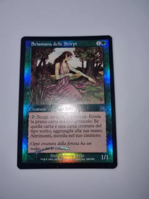 Mtg Foil Bloodline Shaman Magic - Sciamana Delle Stirpi - Ons