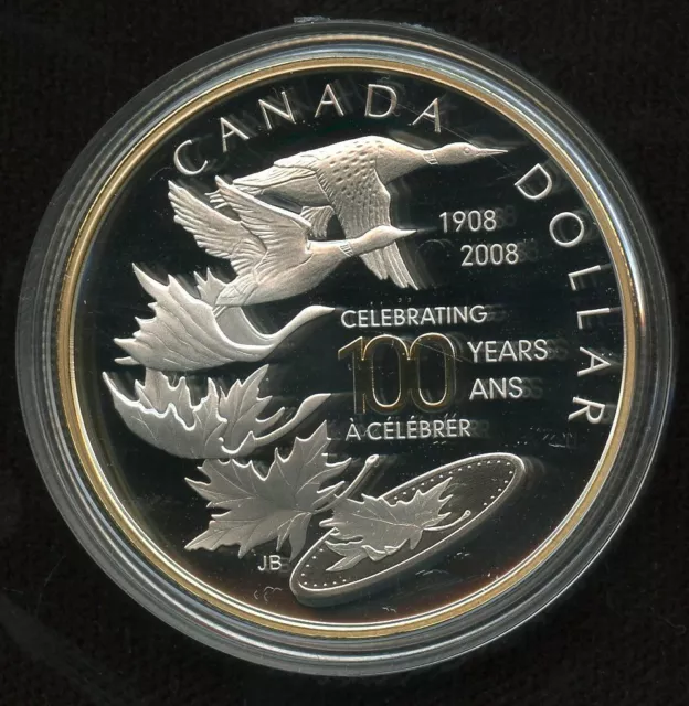 2008 Special Edition Silver Dollar - Royal Canadian Mint Celebrating 100 Years