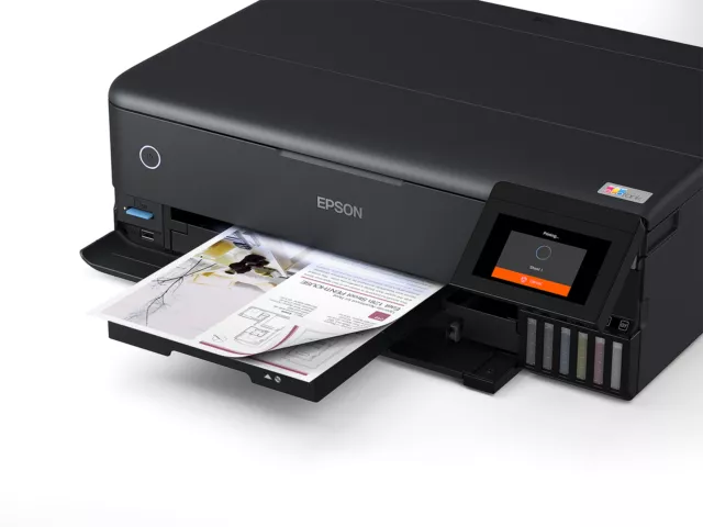 Imprimante multifonction Epson EcoTank ET-2826 A4 imprimante, scanner,  photocopieur recto-verso, système à réservoir d' - Conrad Electronic France