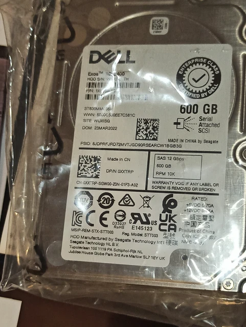 Disques durs HDD, SSD et NAS SAS 2