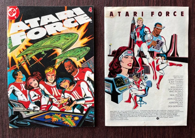 2 issues of Atari force / Atari Force  Vol 4. And Atari Force Vol 1