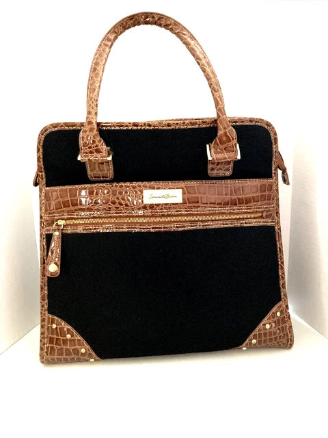 Samantha Brown Croco Travel Purse/Bag/Computer Bag