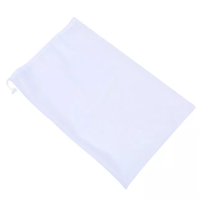 2Pcs Mesh Bag Drawstring Filter Bags for Pool Leaf Cleaning