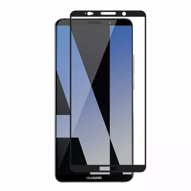 2x 6D Schutzglas Glasfolie für Huawei Mate 10 Pro Panzerfolie Full Screen Curved