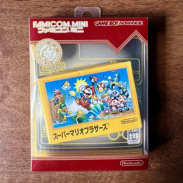 Super Gameboy Advanced Mini FAMICOM MINI SUPER Mario Bros Game Boy Advance GBA Nintendo Japan Box ...