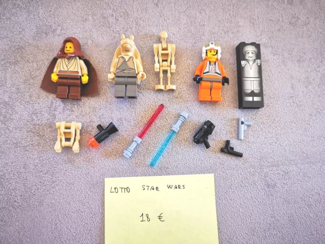 Lotto Lego Vintage Star Wars Minifigures