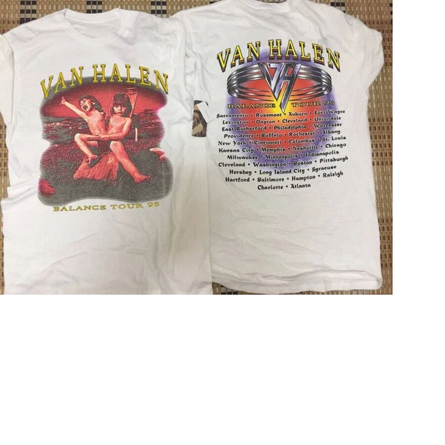1995 VAN HALEN Balance Tour T-Shirt, 90s Van Halen Band Balance