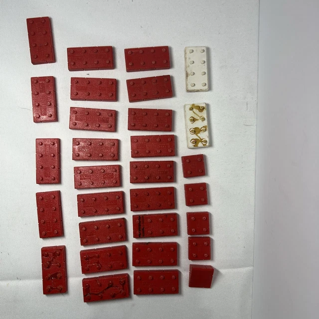 VINTAGE 1950'S AMERICAN Plastic Bricks by Elgo £4.55 - PicClick UK