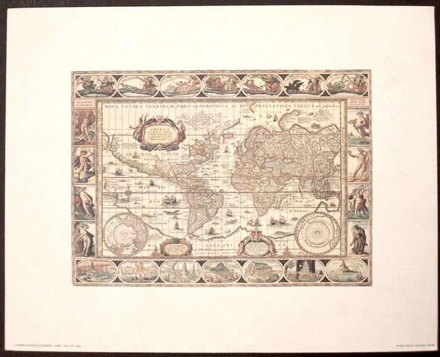 PLANISFERO FISICO IN Rilievo De Agostini Vintage 1967 Plastico Anni 70