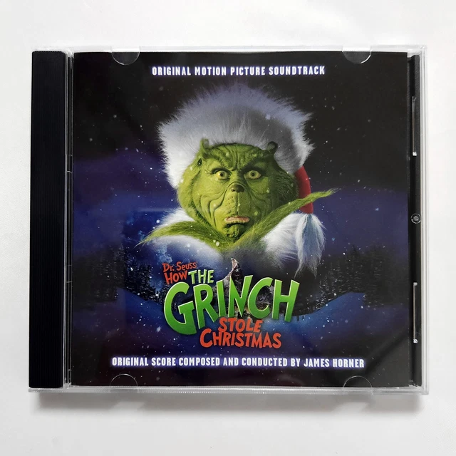 DR. SEUSS' HOW the Grinch Stole Christmas James Horner CD 2000