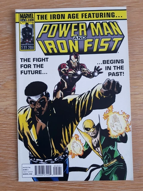 Iron Age Complete Set #1 Captain Britain #2 Power Man Ironfist #3 Dazzler (2011) 4