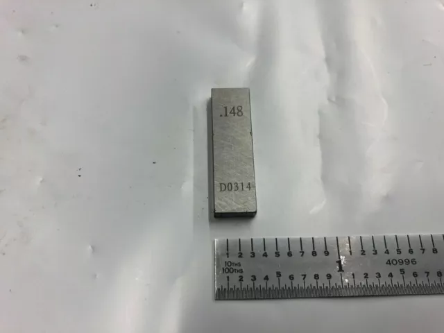 .148 Rectangle Steel Gage Block.