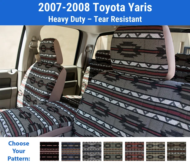 Southwest Sierra Seat Covers for 2007-2008 Toyota Yaris