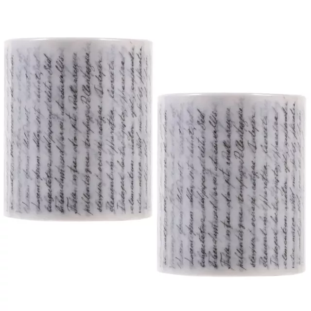 2 rollos Scrapbooking Washi Tape cuaderno hágalo usted mismo Washi Tape decorativo