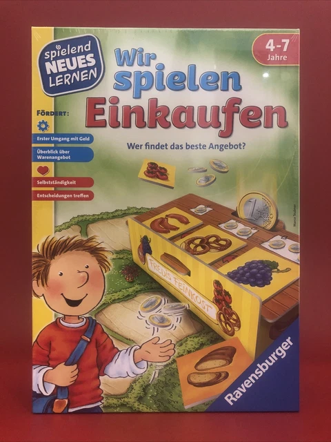Ravensburger Wir spielen Einkaufen Lernspiel | spielend Neues Lernen