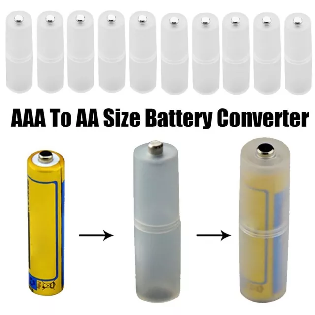 per adattatore switcher Convertitore Batteria Cella Dimensione da AAA a AA