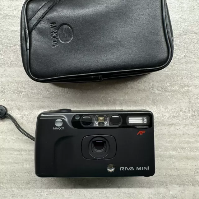 Minolta Riva Mini Compact Film Camera [Mint/Tested]