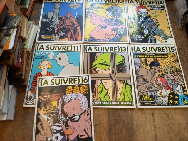 Lot De 7 Bd (A Suivre ) N°4,10,11,14,15,16  / 1979