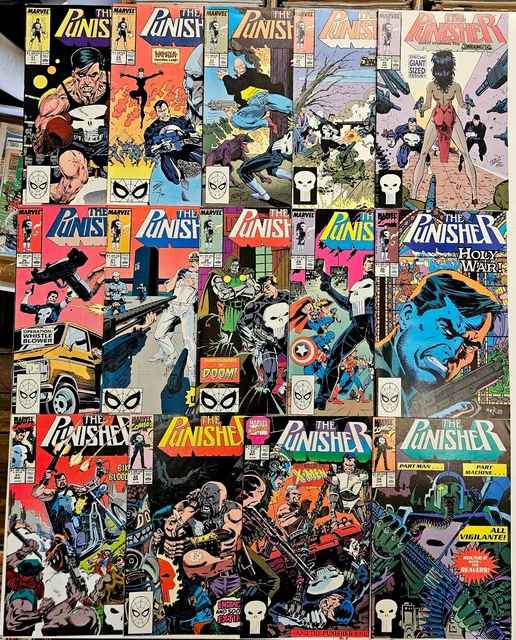 Bronze Age Marvel Comics Punisher Lot 14 Key Issues 21-34 Higher Grade VG
