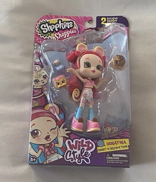 BRAND NEW SHOPKINS Shoppies 'Wild Style' Donatina Doll