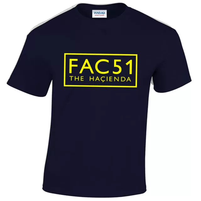 Fac 51 Mens T Shirt The Hacienda Acid House Rave 90'S Retro Music Dj