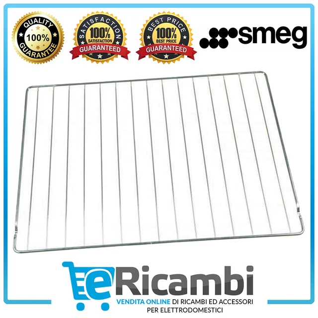 Griglia Per Forno Smeg - 46x35 Cm, Acciaio, Compatibile Con Molti Modelli - Foto 6
