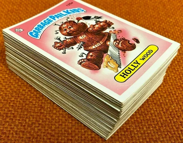 1986 Topps Garbage Pail Kids Original 4th Series 4 OS4 Woody Alan 84-Card Set G