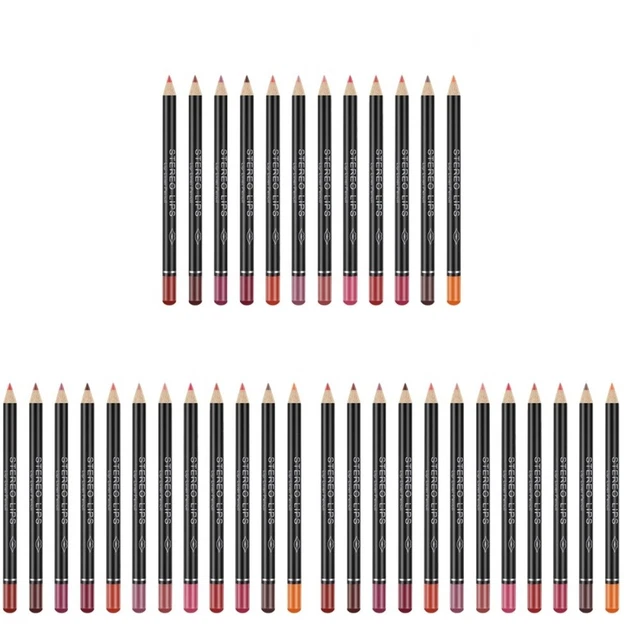 12 Pcs Lip Liner Pencil Makeup Lipstick Waterproof Lipstick Makeup Lip Pen