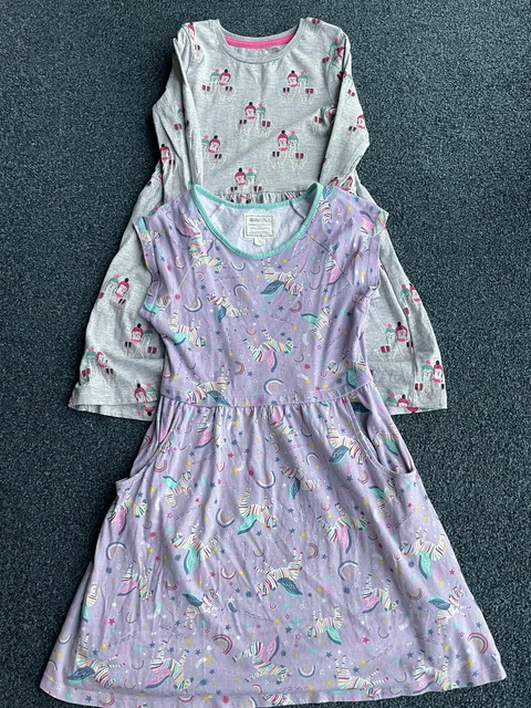 BNWOT M&S Girls Dress Bundle Age 7-8 Years