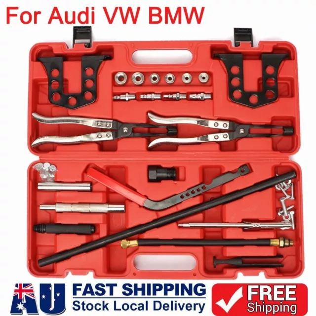 AU Cylinder Head Valve Spring Compressor Stem Seal Installer Remover Tool Kit