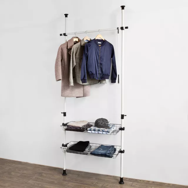 Telescopic wardrobe organiser new arrivals