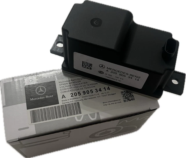GENUINE MERCEDESBENZ W213 W205 A2059053414 Voltage Converter Auxiliary
