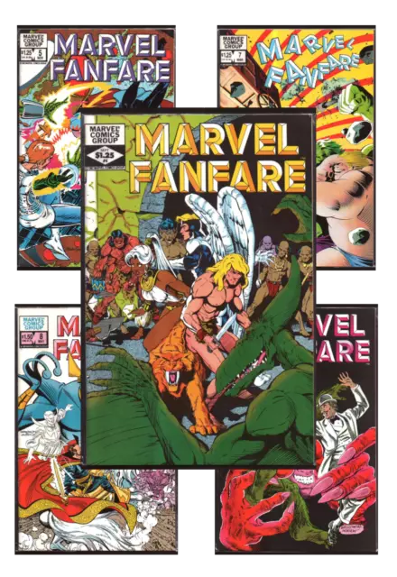 Marvel Fanfare #4-40 VF/NM 9.0+ 1982-1988 Marvel Comics Back Issues