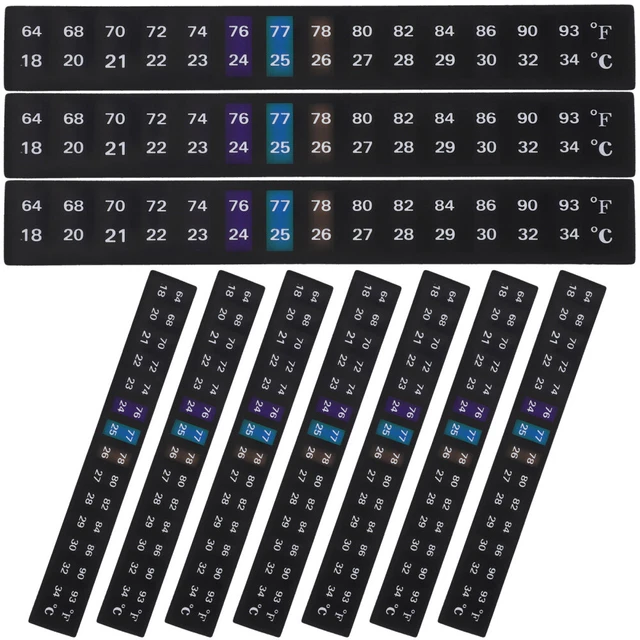 10pcs Creative Fish Tank Stick On Brewing Strip Aquarium Sticker