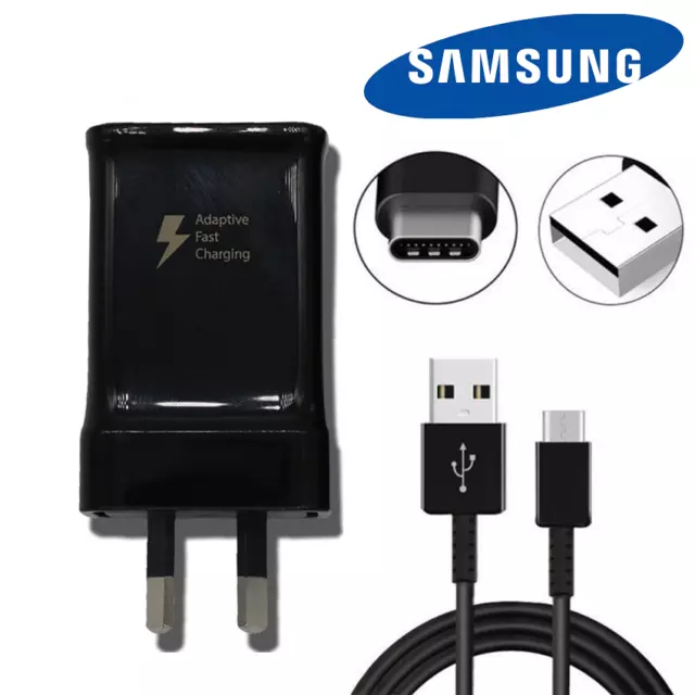 Genuine Samsung Travel Wall Adapter Fast Charger  S8/S9/S10/S20/S21/22Note8/9/10