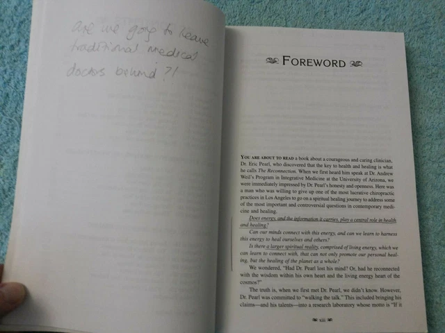 THE RECONNECTION - HEAL OTHERS, HEAL YOURSELF. by DR. ERIC PEARL. 2003 3