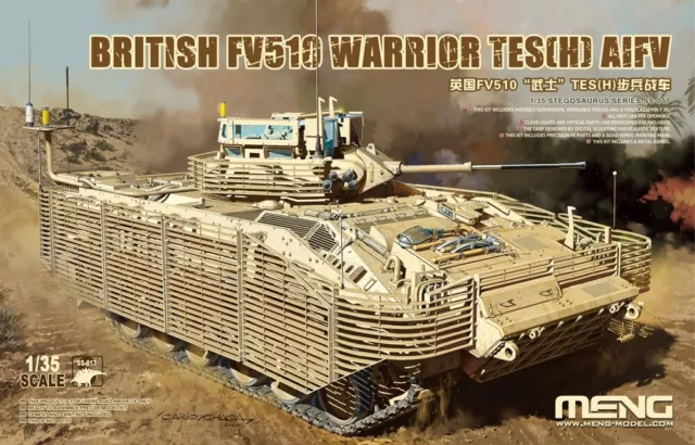 1/35th British Army FV510 Warrior TES(H) AIFV Maßstab AFV Modellbausatz von Meng