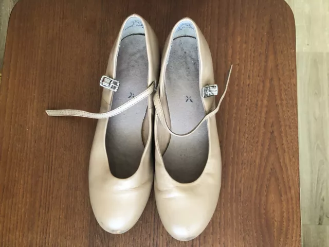 Adult Bloch Tap Shoes Leather 6 1/2 Size