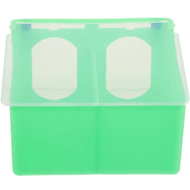 Dispensador de alimento para pájaros para colgar loros, dispensador de alimento para jaulas de pájaros,