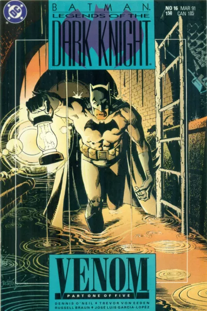 Batman Legends Of The Dark Knight #16 O'Neil 1st App Venom Drug Bane NM/M 1991