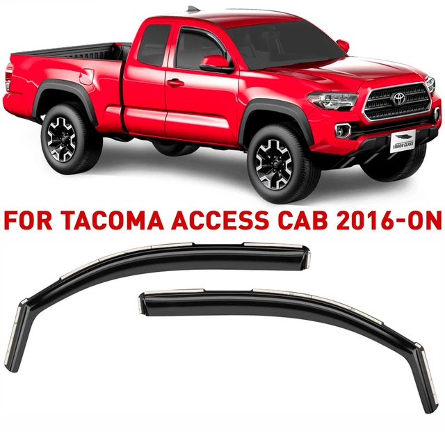 SIDE WINDOW DEFLECTORS Rain Guards for Toyota 20162024 Access